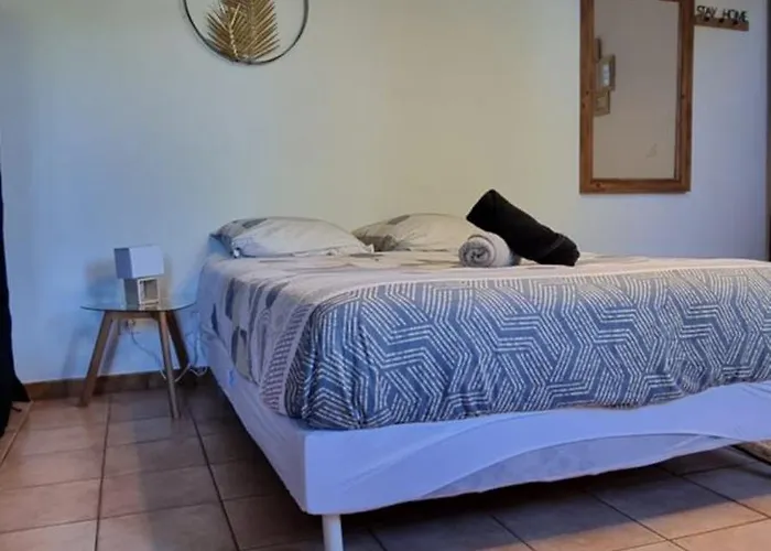 Rose Rdc Parking Securise Renove Proc Cite Congres Cocon Cosy 27m2 Apartment *